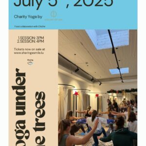 Yoga under the trees - July 5th