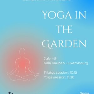 Yoga in the Garden | Sharing a Smile x The Flow Corner